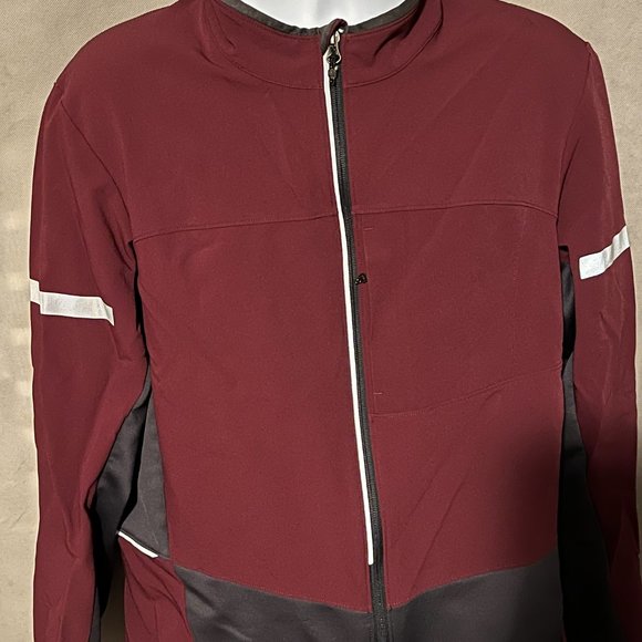Novara "headwind" Jacket, Color Rouge/Asphalt (maroon/grey) Men's Size XL - Picture 2 of 16